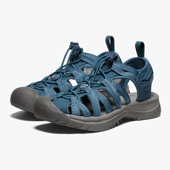 KEEN Women's Whisper Closed Toe Smoke Blue Washable Adventure Sandals 6.5 NIB - Picture 1 of 16